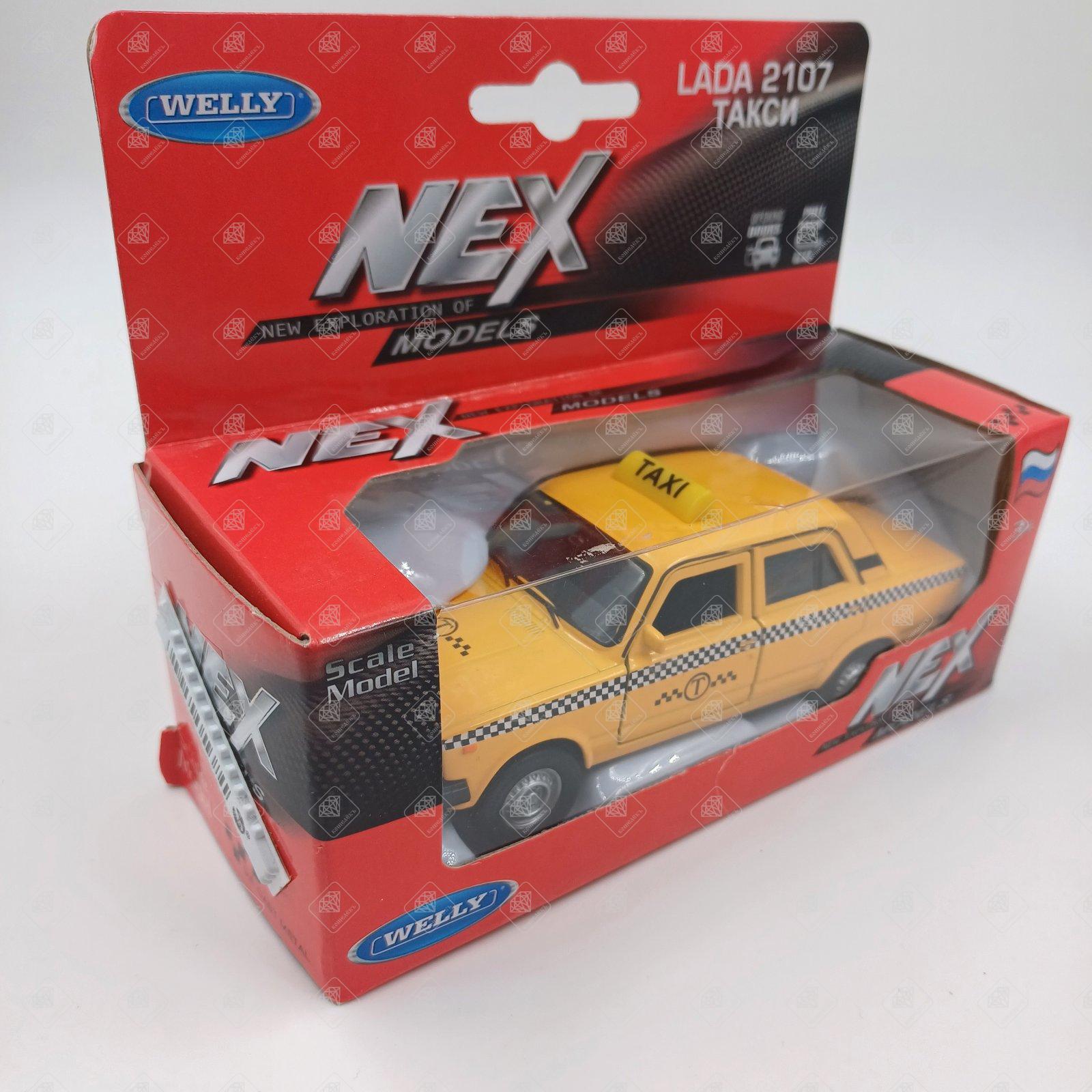 Купить б/у Машинка Welly Nex LADA 2107 Такси комиссионный магазин  «КОШЕЛЕКЪ» в Самаре