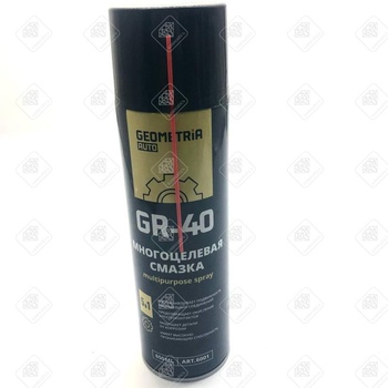 Смазка многоцелевая универсальная проникающая GR-40 GEOMETRIA 650 ml