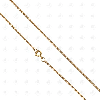 Цепь плетения Панцирноя, золото 750 II Категория, вес 3.26 г.