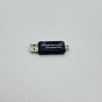 Адаптер-переходник USB, Micro SD, Micro USB, Card