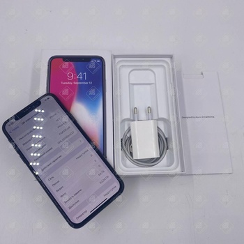 Iphone iPhone X, 64 ГБ, черный, 3 ГБ