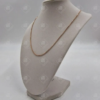 Цепь Якорная граненая, золото 585 II Категория, вес 3.64 г.