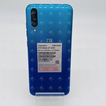 Смартфон ZTE Blade A7 (2020) 2/32GB Blue