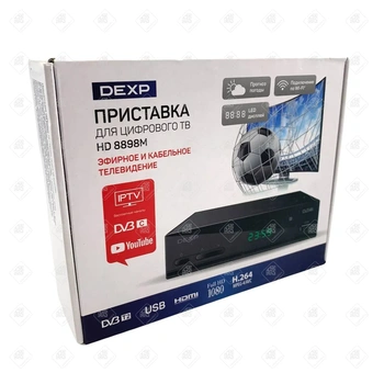 Цифровая приставка DEXP HD 8898M 21 канал