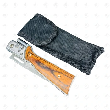 походный нож с фонариком