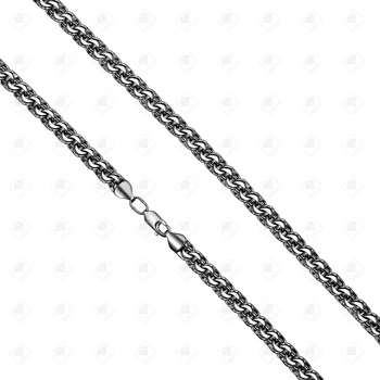 Цепь плетения Бисмарк, серебро II категория 925, вес 61.25 г.