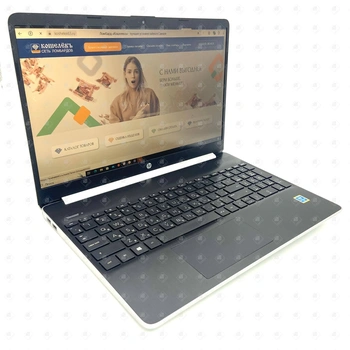 Ноутбук HP 15s-fq0044ur pentium gold\4gb озу\ssd 256