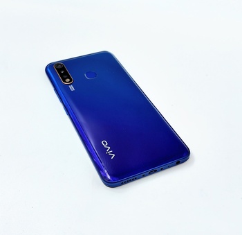 Телефон Vivo Y19, 256 ГБ, синий, 8 ГБ