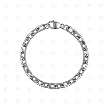 Браслет плетения Якорный, серебро I категория 925, вес 32.48 г.