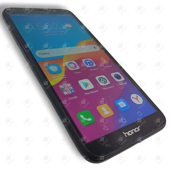 Смартфон HONOR, 7A, 16 ГБ, черный, 2 ГБ