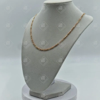 Цепь плетения Фигаро, золото 585 II Категория, вес 10.26 г.