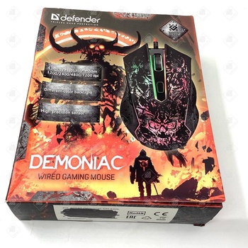 Мышь проводная Defender Demoniac