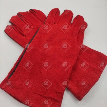 Краги сварочные(красн)