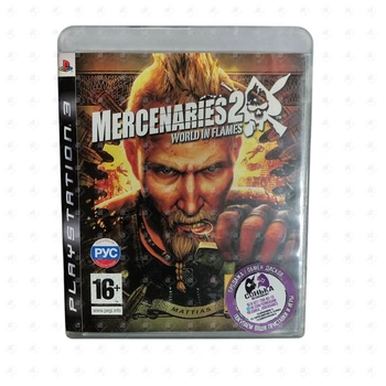 Диск Sony Playstation MERCENARIES 2 WORLD IN FLAMES