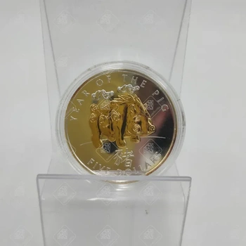 5 Долларов Elizabeth II 2007г, серебро II категория 925, вес 33.86 г.