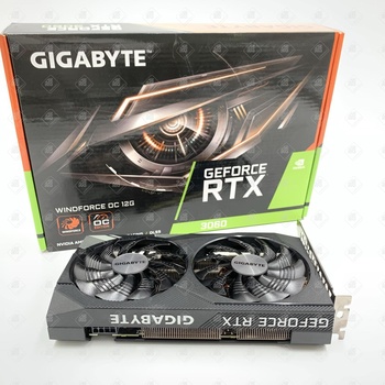 Видеокарта GIGABYTE GeForce RTX 3060 WINDFORCE OC
