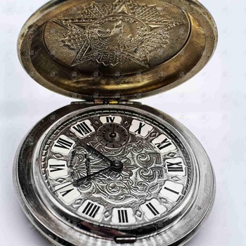 Карманные часы Молния Подарок Участнику Великой отечественной войны от Президента КАЗАХСТАНА