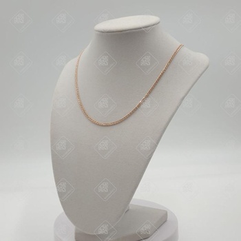 Цепь плетения Двойной ромб, золото 585 II Категория, вес 2.01 г.