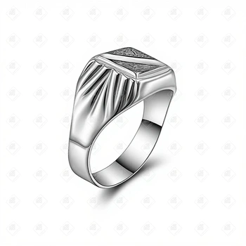 Печатка с эмалью и фианитами , серебро I категория 925, вес 5.55 г.