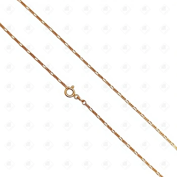 Цепь плетения Фигаро, золото 585 II Категория, вес 3.14 г.