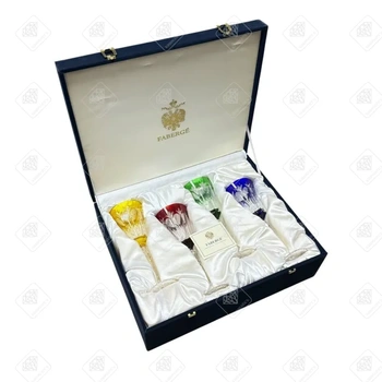 4 бокала Faberge 