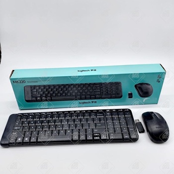 Беспроводная клавиатура + мышь Logitech K220 