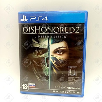 Диск Sony Playstation 4 
DisHonored 2 