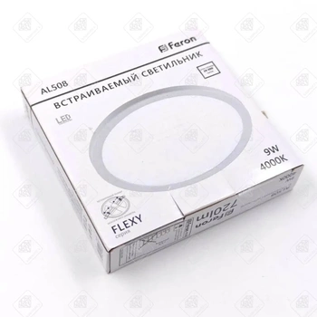 Светодиодный светильник (9W, 4000K,720Lm, белый) FERON AL508