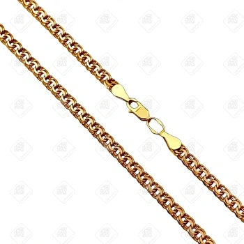 Цепь плетения Бисмарк, золото 585 II Категория, вес 19.09 г.