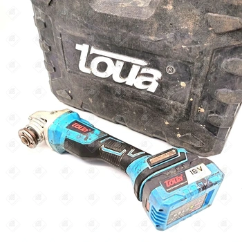 Аккумуляторная болгарка (УШМ) Toua DBLAG125