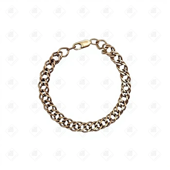 Браслет, серебро II категория 925, вес 11.75 г.