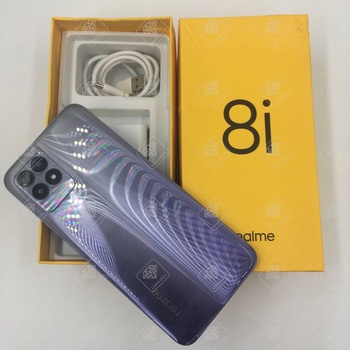 Realme 8i, 64 ГБ, фиолетовый, 4 ГБ