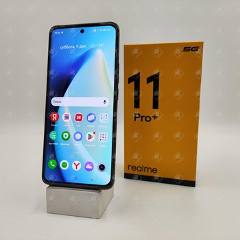 Смартфон Realme 11 Pro+, 256 ГБ, черный, 8 ГБ