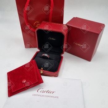 Кольцо Cartier, платина 950, вес 9.24 г.