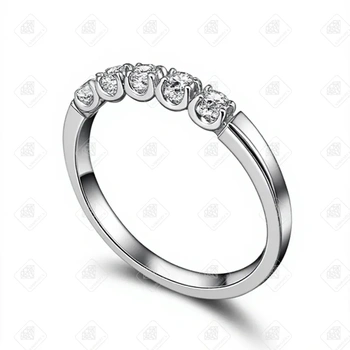 Кольцо с Бриллиантами 0.12сt, золото 585 (14K), вес 1.33 г.