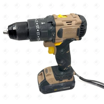 Аккумуляторная ударная бесщеточная дрель-шуруповерт Nocord NBD-20.2.20. A60