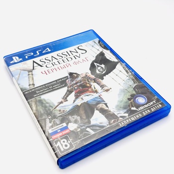 Диск Sony Playstation 4 
Assassins Creed 4 Черный флаг 