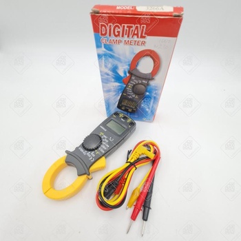 Клещи мультиметр цифровой digital clamp meter