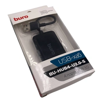 Buro USB-хаб BU-HUB4-U3.0-S