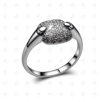 Кольцо с Бриллиантами, золото 585 (14K), вес 2.4 г.