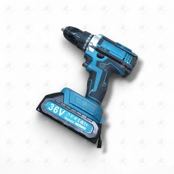 Шуруповерт 36v синий