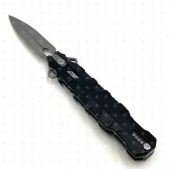 Нож GTS fa 2025 сталь D2, рукоять Black G10