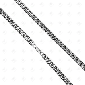 Цепь плетения Бисмарк, серебро I категория 925, вес 39.42 г.