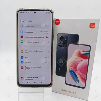 Смартфон Xiaomi Redmi Note 12, 128 ГБ, синий