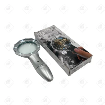 Карманная лупа с подсветкой