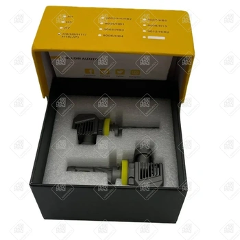 AUXITO Лампа автомобильная H11/H8/H9, 2 шт