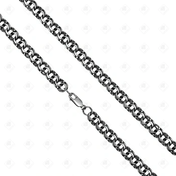 Цепь плетения Бисмарк, серебро II категория 925, вес 59.67 г.