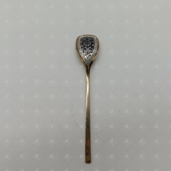 Ложка , серебро III категория 925, вес 12.8 г.