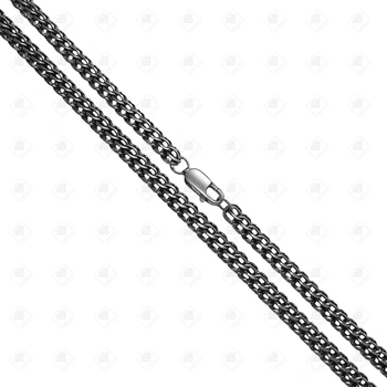 Цепь плетения Питон, серебро I категория 925, вес 49.1 г.