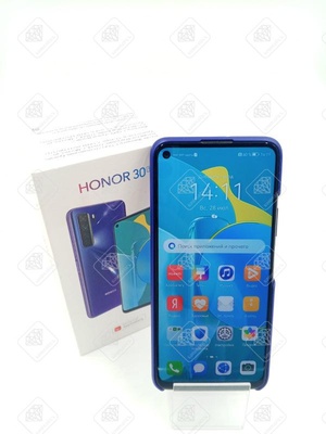 Honor 30S, 128 ГБ, черный, 6 ГБ